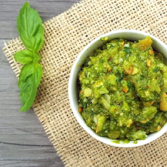 Roasted Almond Pesto