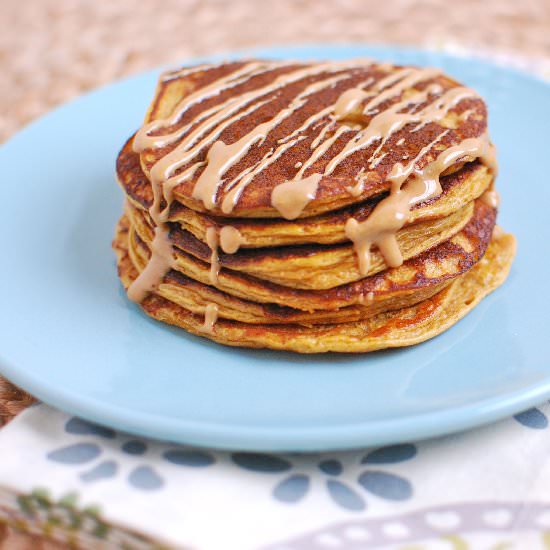 Sweet Potato Protein Pancakes