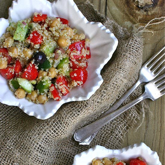 Greek-Style Quinoa Salad