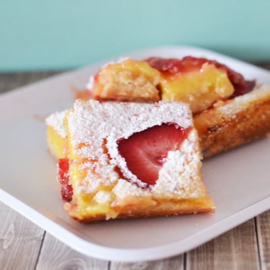 Strawberry Lemon Bars