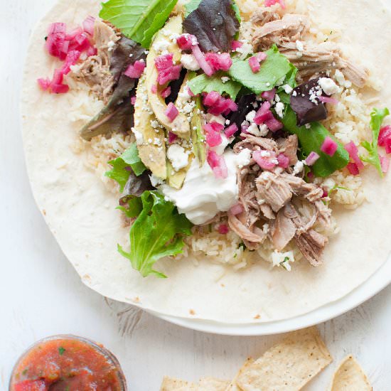 Slow-Roasted Carnitas&Cilantro Rice