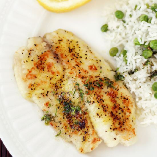30-Minute Lemon Pepper Tilapia