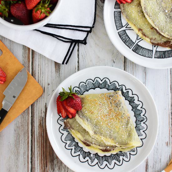 Dessert Crepes