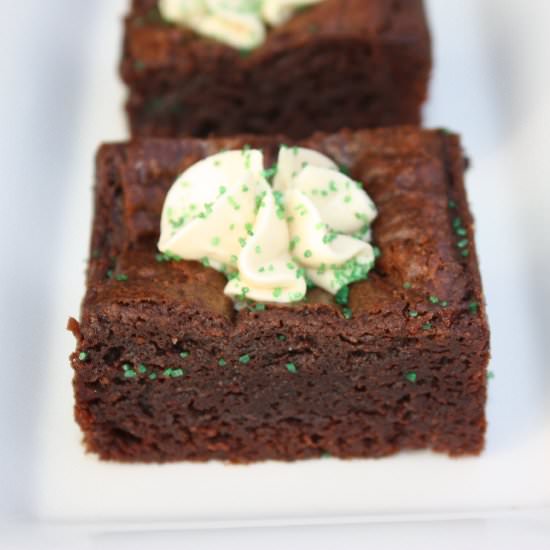 Irish Cream Brownies