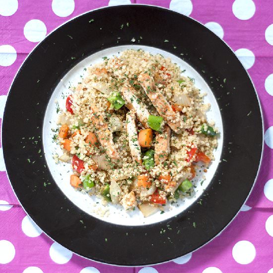Sweet Thai Chili Quinoa Stir Fry