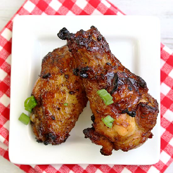 Spicy Maple Chicken Wings