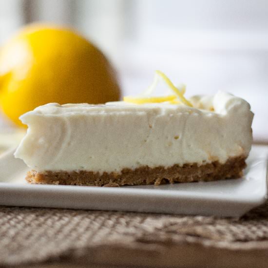 No Bake Lemon Cheesecake