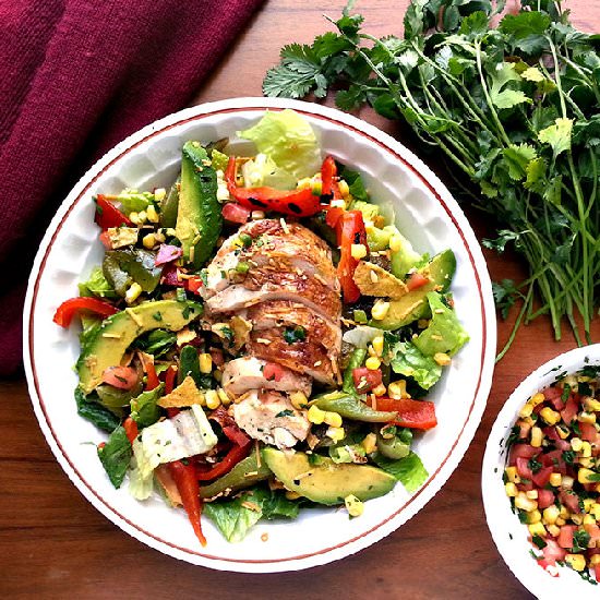 Chicken Fajita Salad