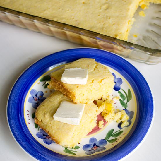 Jiffy Corn Bread with Creamed Corn