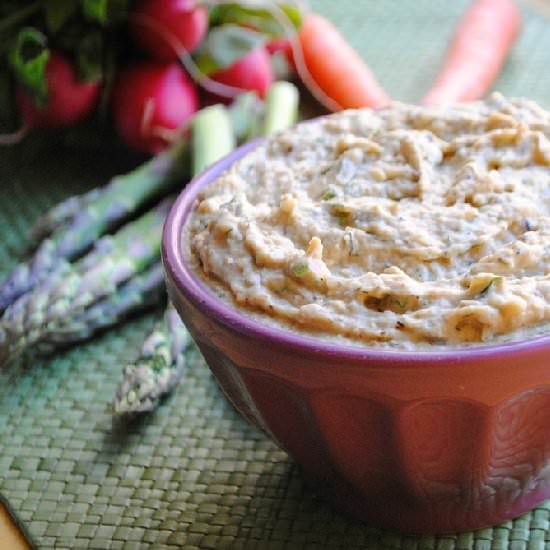 Hummus with Fennel, Garlic and Dill