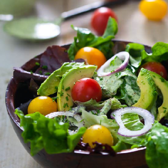 Green Goddess with Basil