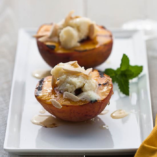 Grilled Peaches