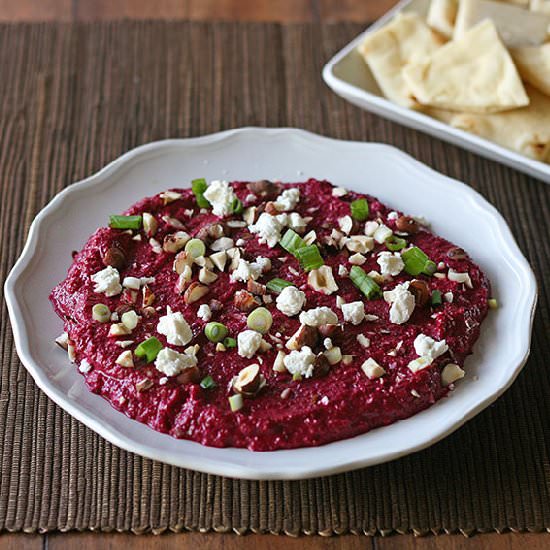 Pureed Beets with Yogurt & Za’atar