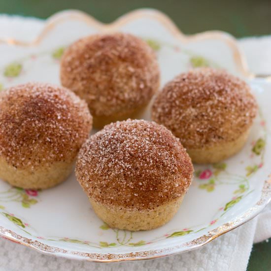 Baked Cinnamon Sugar Donut Holes