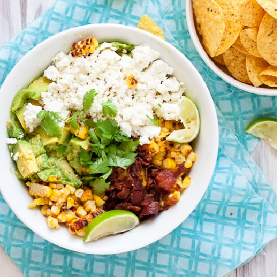 Guacamole with Goat Cheese