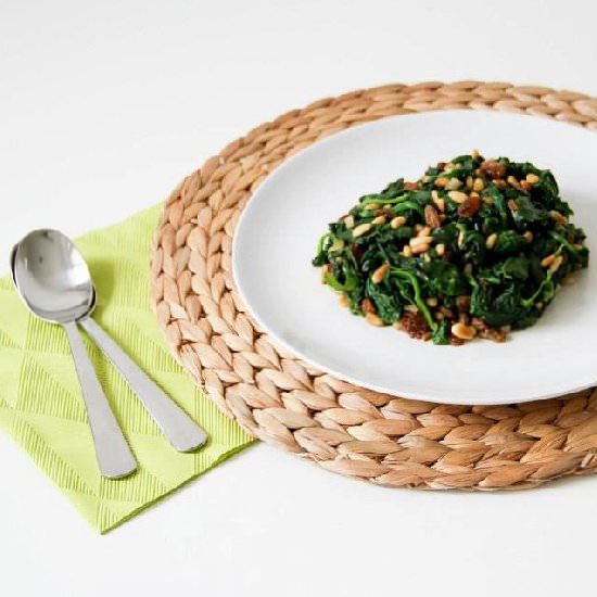 Catalan Spinach
