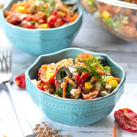 Farro Mediterranean Salad