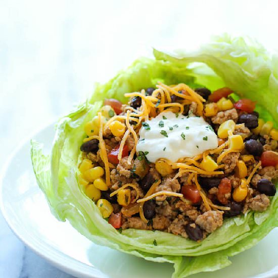 Taco Lettuce Wraps