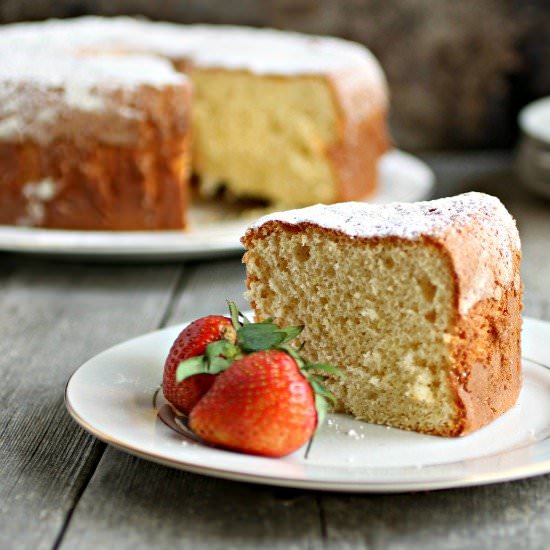 Mom’s Extra Tall Sponge Cake