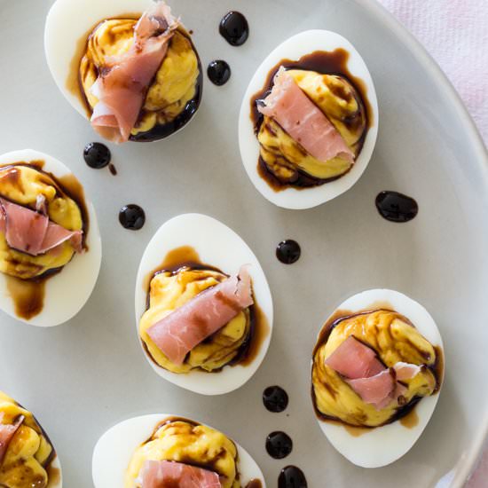 Fig Deviled Eggs