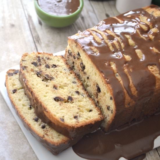 Bailey’s Chocolate Chip Pound Cake