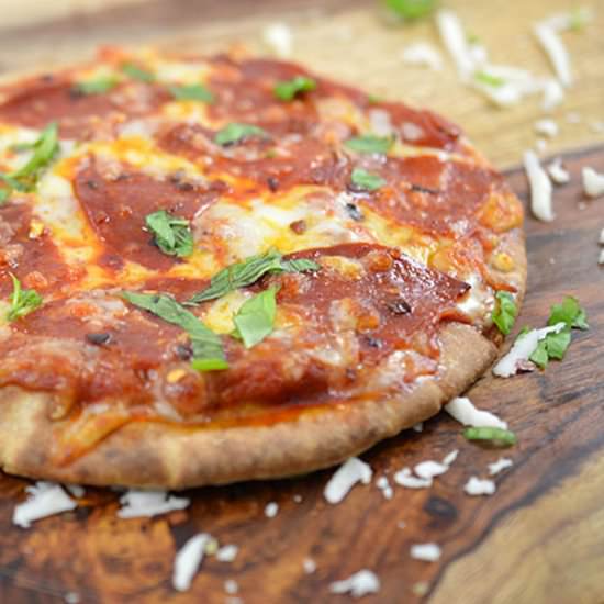 Homemade Pita Pizza