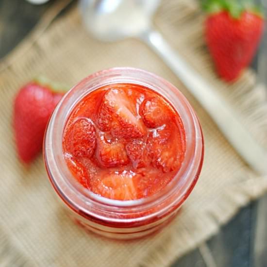 Homemade Strawberry Sauce