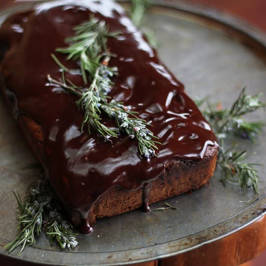 Chocolate & Rosemary Olive OilCake