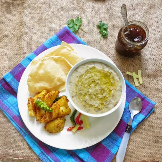 Moong daal khichdi