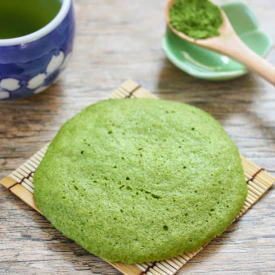 Microwave Matcha Cookie