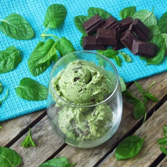 Mint Chocolate Chip Ice-Cream