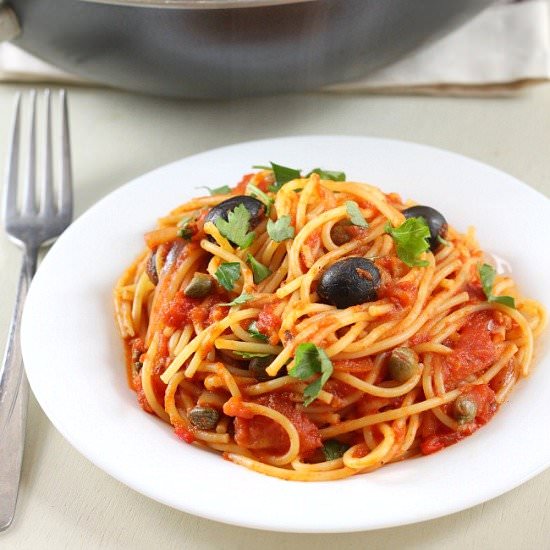 Spaghetti alla Puttanesca