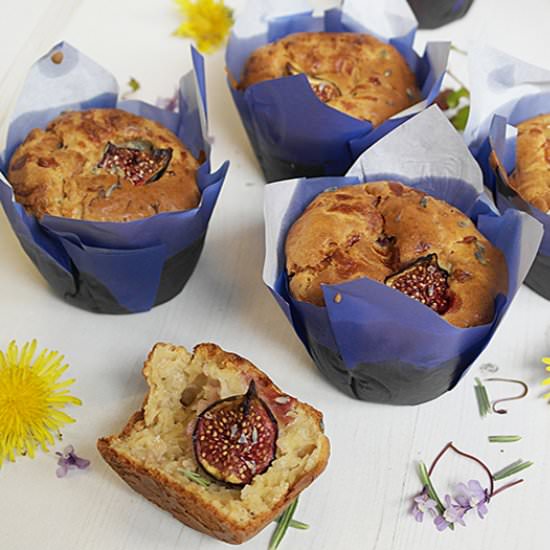 Manchego Cheese & Fig Muffins