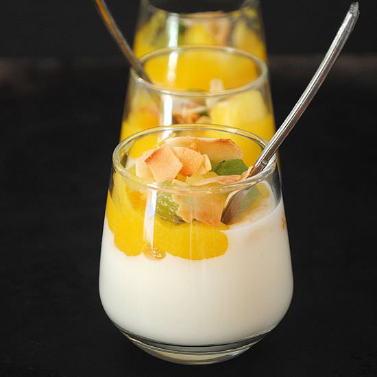 Tropical Yogurt Parfait