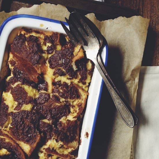 Marbled Baked French Toast