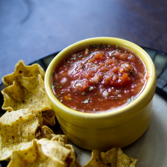 Easy Blender Salsa
