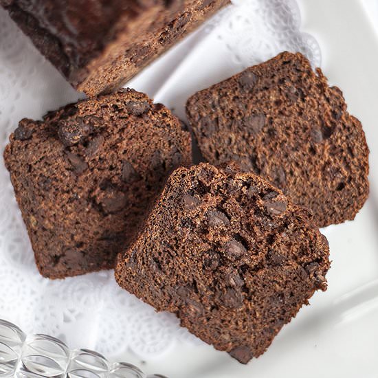 Double Chocolate Banana Bread