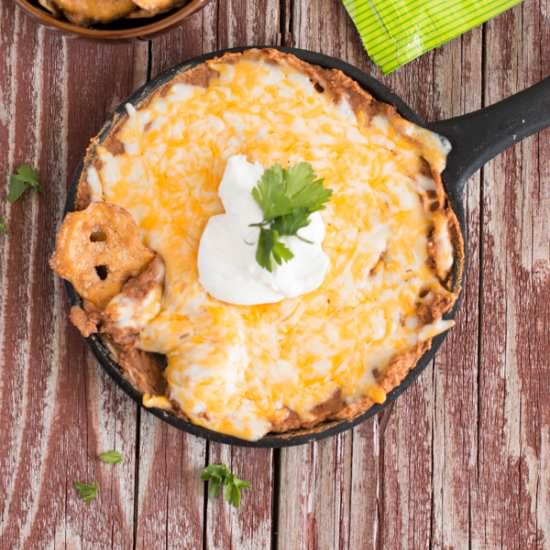 Cheesy Refried Bean Dip