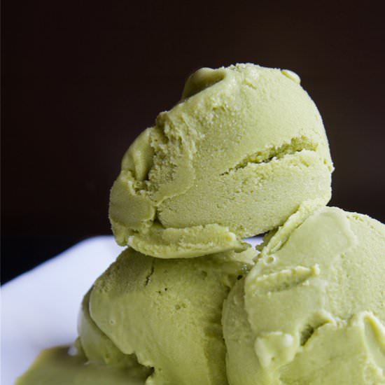 Green Tea Coconut Ice Cream