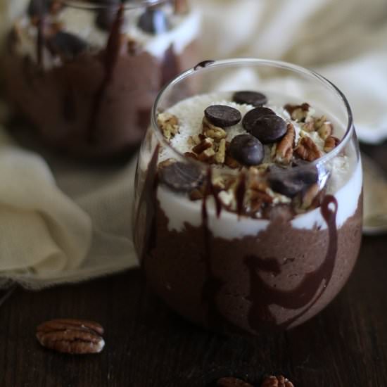 Vegan Chocolate Chia Seed Pudding