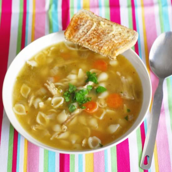 Homemade Chicken Noodle Soup
