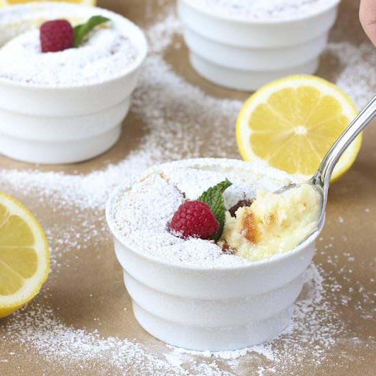 Lemon Pudding Cakes