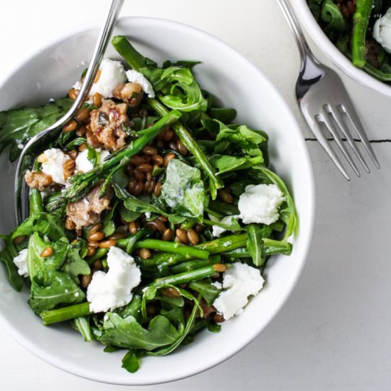Warm Arugula Salad