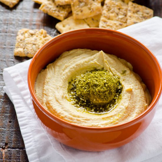 Whipped Garlic Hummus