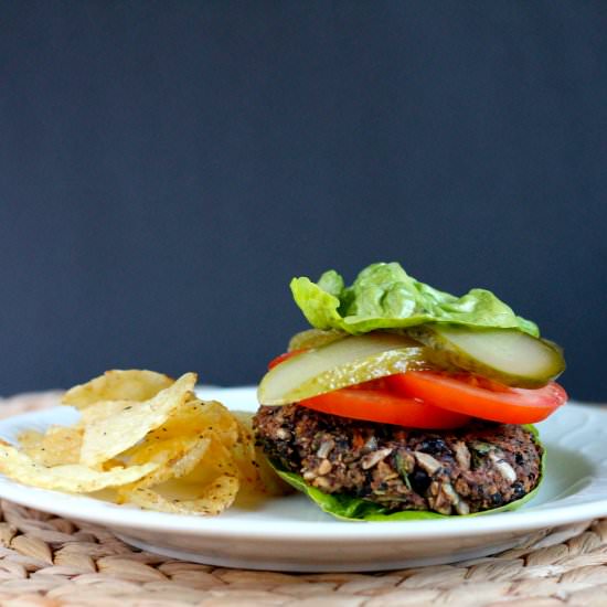 Chipotle Black Bean Veggie Burger