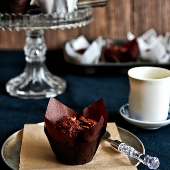 Triple Chocoletta Muffins