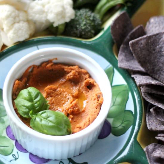 Easy Pizza Hummus