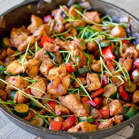 Paleo Asian Chicken Stir Fry