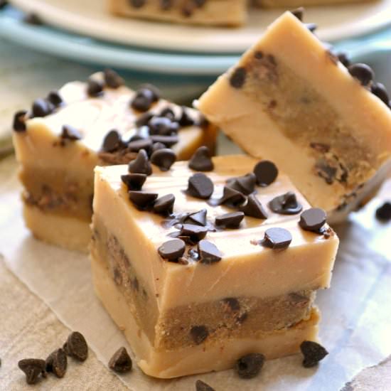 Peanut Butter Cookie Dough Fudge