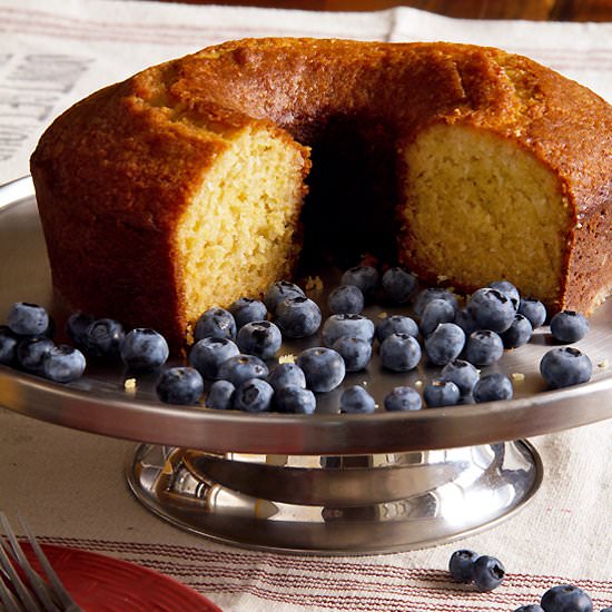 Lemon Yogurt Cake with Coconut